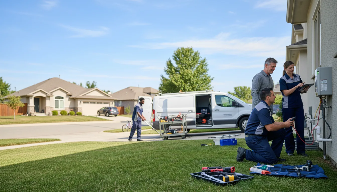 Professional Tankless Water Heater Installation in Lancing, TN